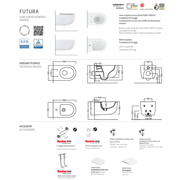 wc-pott futura