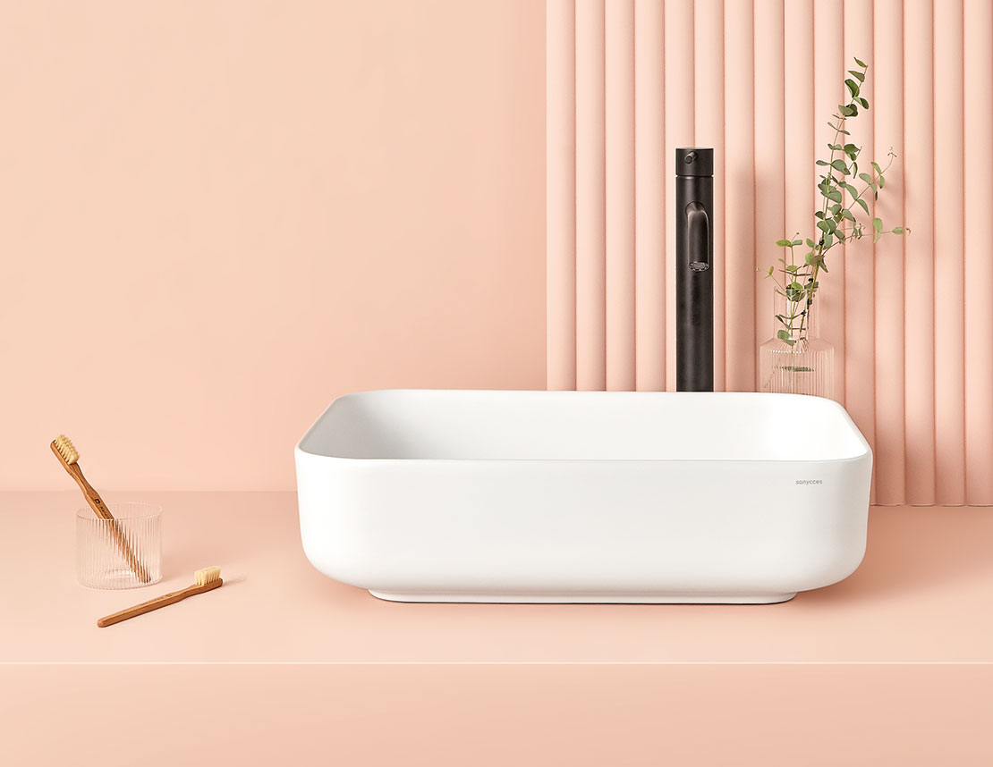 keraamiline valamu tasapinnale Catania 2