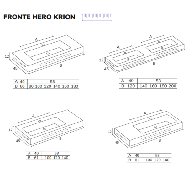 lettvalamu fronte hero krion bonalife mõõdud