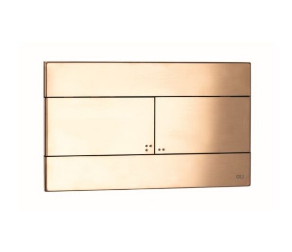loputusnupp mehhaaniline OLI SLIM inox copper roostevaba vask (rose gold)